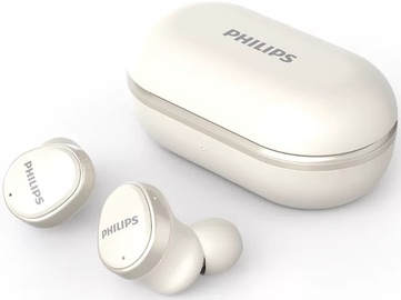 Bezvadu ieliekamās austiņas , Philips ANC TAT4556WT/00, balta