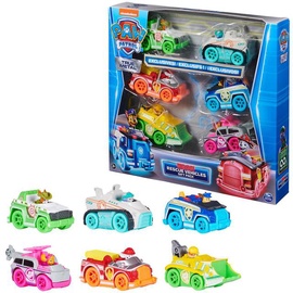 Bērnu rotaļu mašīnīte Spin Master Paw Patrol Neon Rescue Vehicles 6064139, daudzkrāsains