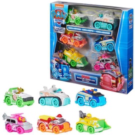 Žaislinis automobilis Spin Master Paw Patrol Neon Rescue Vehicles 6064139, įvairių spalvų