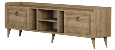 TV-laud Kalune Design Rudy v2, pähklipuu, 35 cm x 180 cm x 55 cm