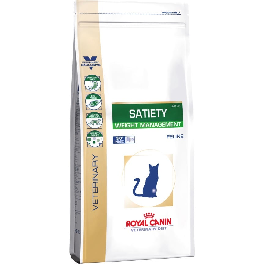 satiety support cat food