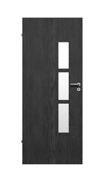 Vidaus durų varčia Domoletti Merida, kairinės, antracito ąžuolo, 203 x 84.4 x 4 cm