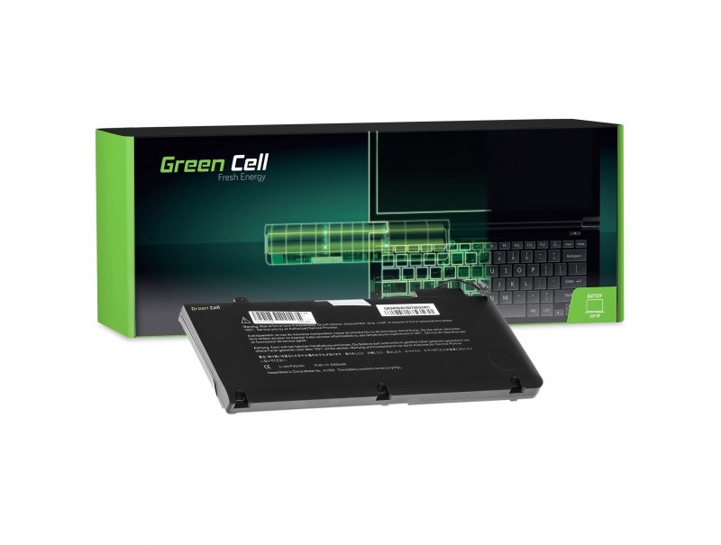 Klēpjdatoru akumulators Green Cell Apple Macbook Pro 13 A1322 A1278 4400mAh