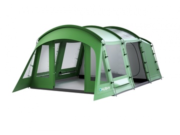 Telts Husky Caravan 17 Dural 9986, zaļa
