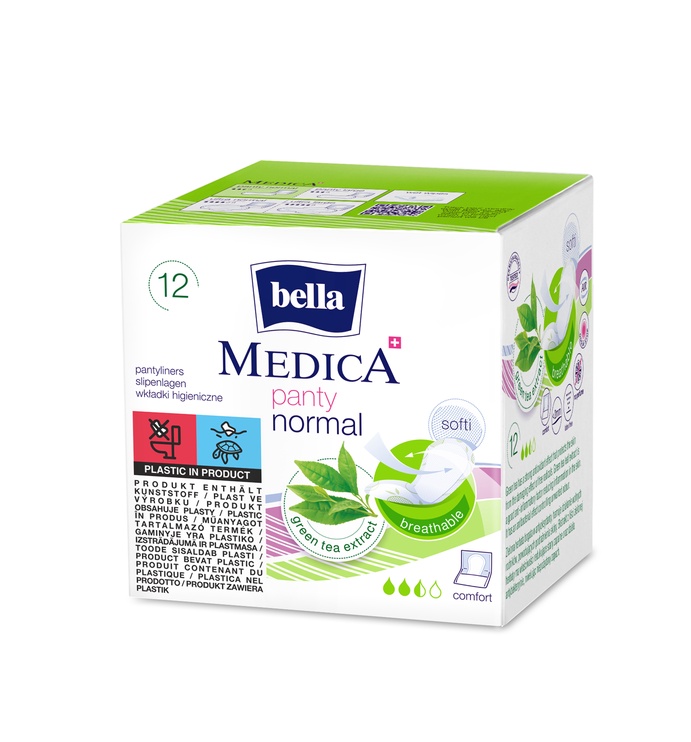 Biksīšu ieliktnīši Bella Medica Panty Normal, 12 gab.
