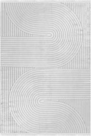Ковер комнатные Ayyildiz Style 8902, серебристый, 290 см x 200 см