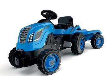 Traktors Smoby Tractor XL, zila/melna