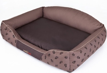 Guļvieta mājdzīvniekiem Hobbydog Korona XXL, brūna, 850 mm x 1100 mm