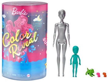 Кукла Barbie Color Reveal Slumber Party Fun GRK14, 29 см