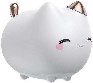 Ночники Baseus Cute Silicone Night Light Kitty, белый