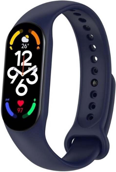 iWear SM7 nutikas käevõru 0,96'' TFT - Fitness Tracker IP67 koos pulsi ja vererõhuga / Sotsiaalne / Unesinine