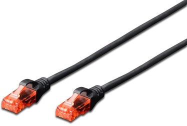 Сетевой кабель Digitus Professional Patch RJ-45, RJ-45, 1 м, черный