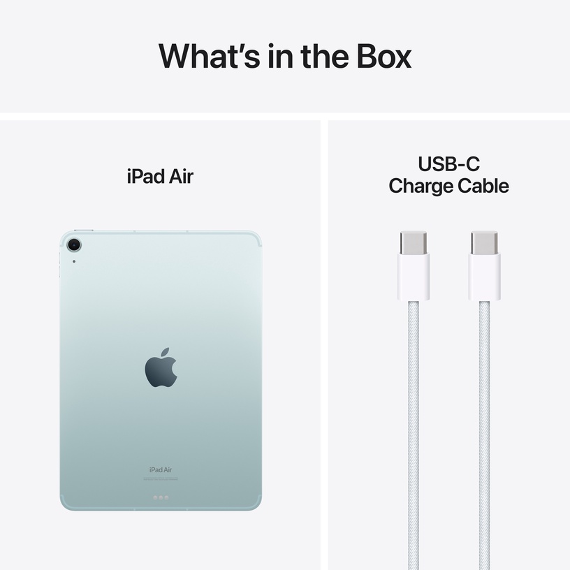 Tahvelarvuti Apple iPad Air M2 Wi-Fi + Cellular, 11", 8GB/512GB, 5G, blue