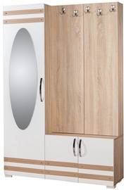 Drēbju pakaramais Kalune Design Si̇hi̇rli̇ 200, balta/koka