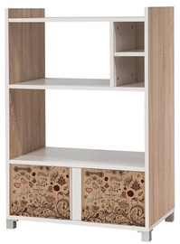 Alumine köögikapp Kalune Design Elektrobar, sonoma tamm, 750 mm x 450 mm x 1020 mm