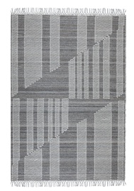Ковер комнатные Domoletti Batim, белый/серый, 230 см x 160 см