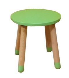 Детский стул Kalune Design, зеленый, 28 см x 32 см