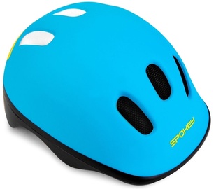 Велосипедный шлем детские Spokey Stars, синий, 52-56 см
