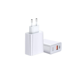 Laadija Baseus Speed PPS Quick Charger USB + USB Type-C White