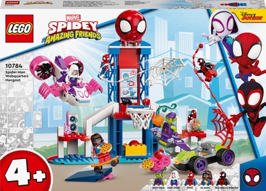 Konstruktor LEGO® Marvel Spidey Spider-Mani võrgupesa 10784, 155 tk