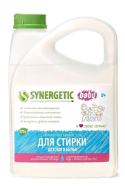 Жидкое средство для стирки Synergetic Biodegradable Laundry Liquid For Kids, для детской одежды / чувствительной кожи, 2.75 л
