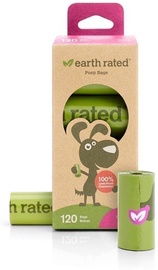 Пакеты для собачьих экскрементов Earth Rated Poop Bags Lavender 522742, 120 шт.