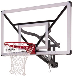 Riputatav korvpallilaud koos rõngaga Goaliath GoTek 54 Wallmount, 45 cm, 137 cm x 84 cm