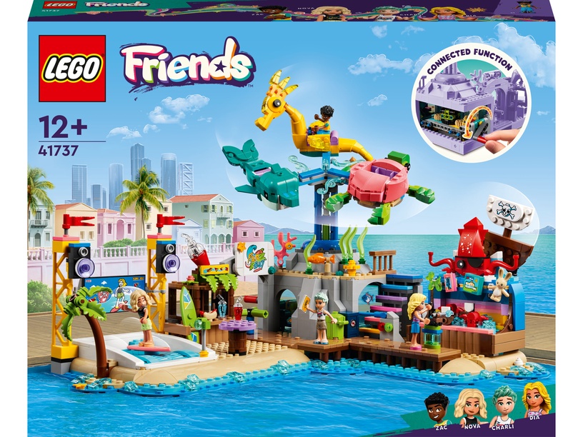 Конструктор LEGO® Friends Beach Amusement Park 41737, 1348 шт.