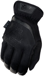 Darba cimdi pirkstaiņi Mechanix Wear FastFit Covert FFTAB-55-010, ādas imitācija, melna, L, 2 gab.