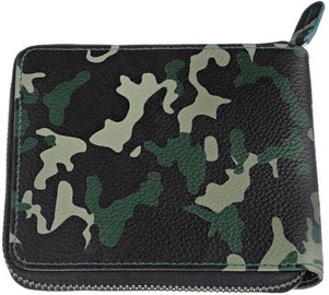 Naudas maks Zippo Zipper Camo, zaļa