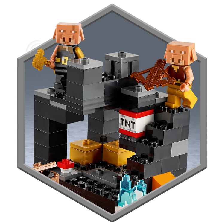 Konstruktors LEGO® Minecraft® Nether bastions 21185