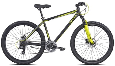 Velosipēds kalnu Esperia Draco, 27.5 ", 16" rāmis, melna/zaļa