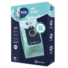 Putekļu sūcēja maiss Electrolux E206S s-bag® Hygiene Anti-Allergy, 4 gab.