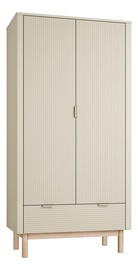 Шкаф Pinio Miloo, шампань, 100.2 см x 52.4 см x 197.8 см