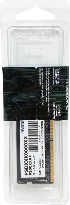 Operatīvā atmiņa (RAM) Patriot Signature Line, DDR4 (SO-DIMM), 32 GB, 3200 MHz