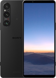 Mobiiltelefon Sony Xperia 1 V, must, 12GB/256GB
