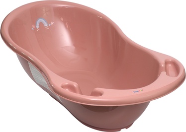Bērnu vanniņa Tega Meteo With Plug, rozā, 86 cm