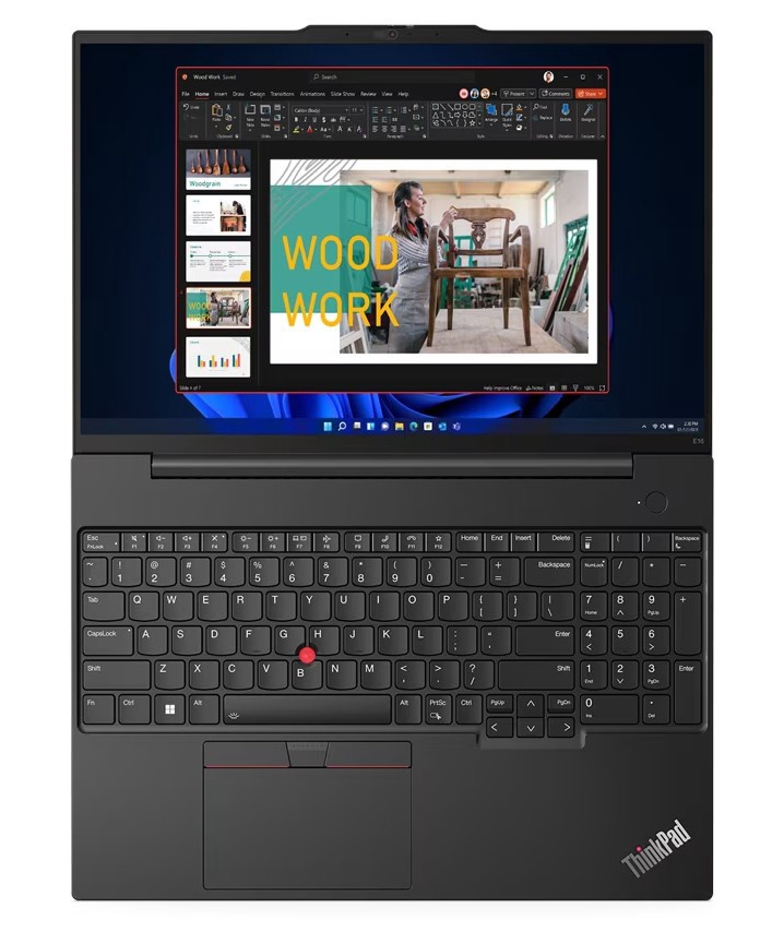 Sülearvuti Lenovo ThinkPad E16 G1, Intel® Core™ i3-1315U, 8 GB, 512 GB, 16 ", Intel HD, must, en