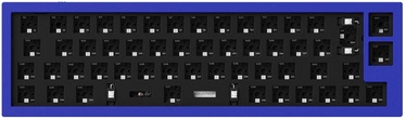 Компьютерная клавиатура Keychron Q9 QMK Barebone ISO, 94.1 мм x 326 мм x 30.7 мм, синий