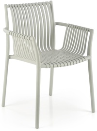 Valgomojo kėdė K492, matinė, pilka, 60 cm x 56 cm x 84 cm