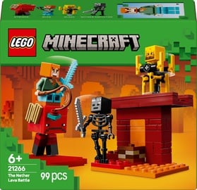 Конструктор LEGO® Minecraft The Nether Lava Battle 21266, 99 шт.