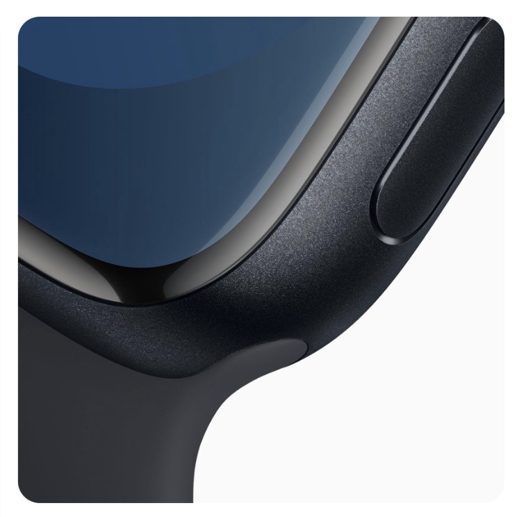 Умные часы Apple Watch Series 9 GPS + Cellular 41mm Midnight Aluminium Midnight Sport M/L, черный