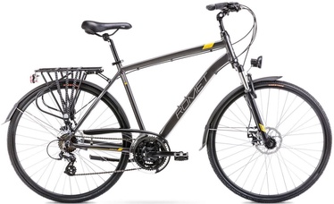 Velosipēds tūristu Romet Wagant 2, 28 ", 19" rāmis, zelta/grafīta