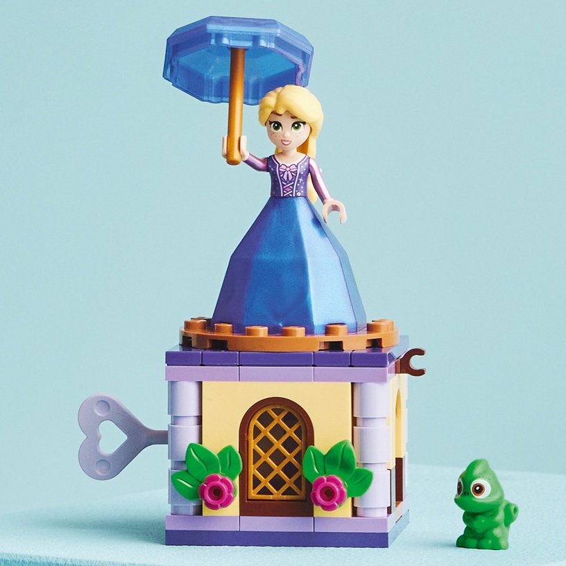 Konstruktor LEGO® │ Disney Keerutav Rapuntsel 43214, 89 tk