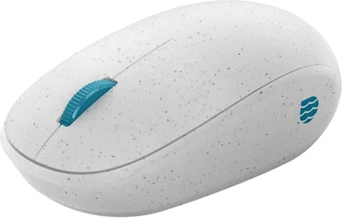 Datorpele Microsoft Ocean Plastic bluetooth, zila/balta