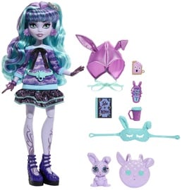 Lelle ar aksesuāriem Mattel Monster High Creepover Party Twyla HLP87, 30 cm