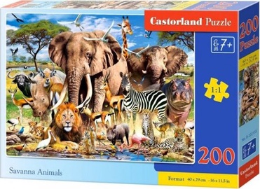 Puzle Castorland Savanna Animals 454550, 29 cm x 40 cm