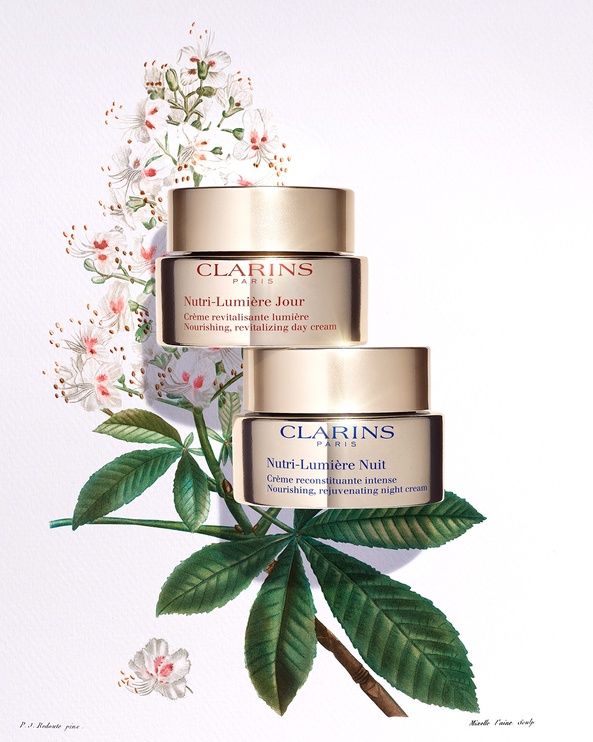 Sejas kopšanas līdzekļu komplekts sievietēm Clarins Nutri-Lumière, 80 ml