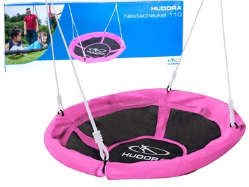 Качели Hudora, черный/розовый