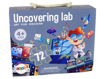 Пазл Lean Toys Uncovering Lab 14185, 60 см x 90 см